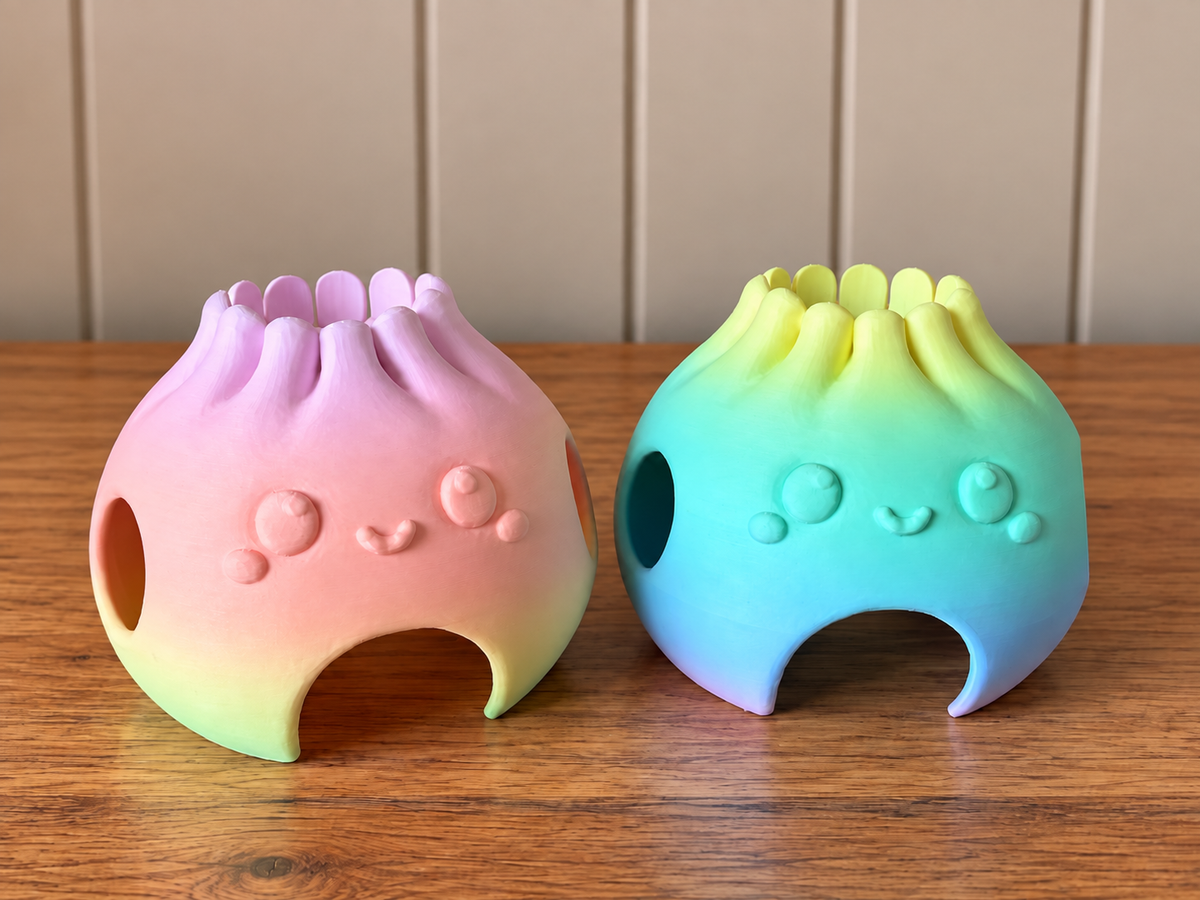 3D Printed Christmas Elf Dumpling Prop