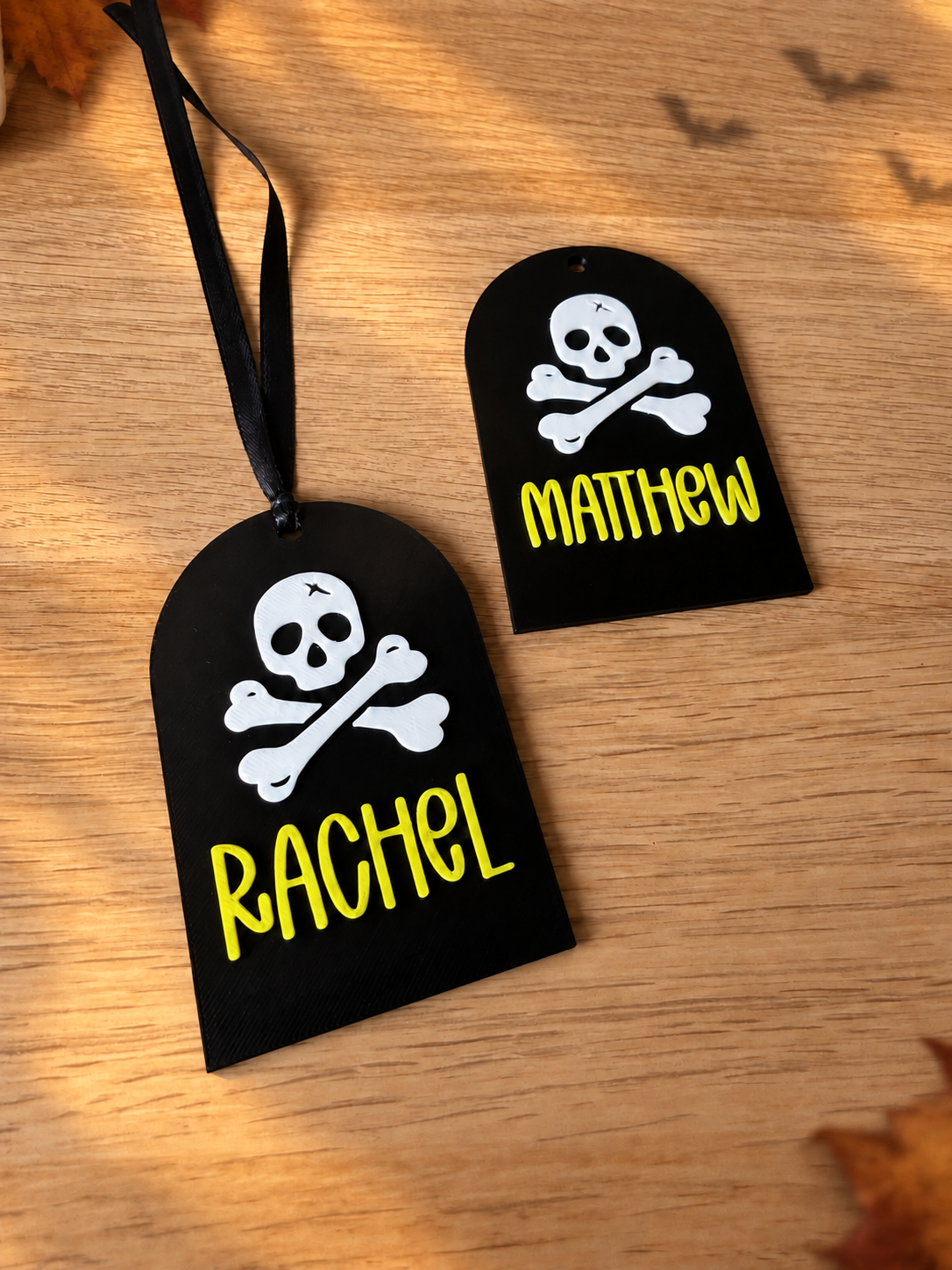 Personalised Boo Basket Tag - Halloween Gift Tag
