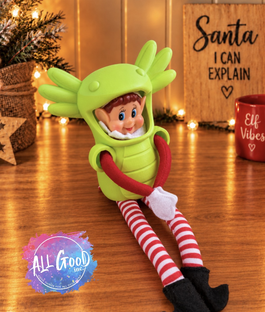 3D Printed Elf Axolotl Costume