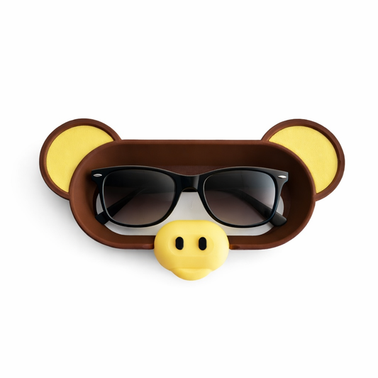Cute Monkey Glasses Tray - 3D Printed Eyeglasses Holder