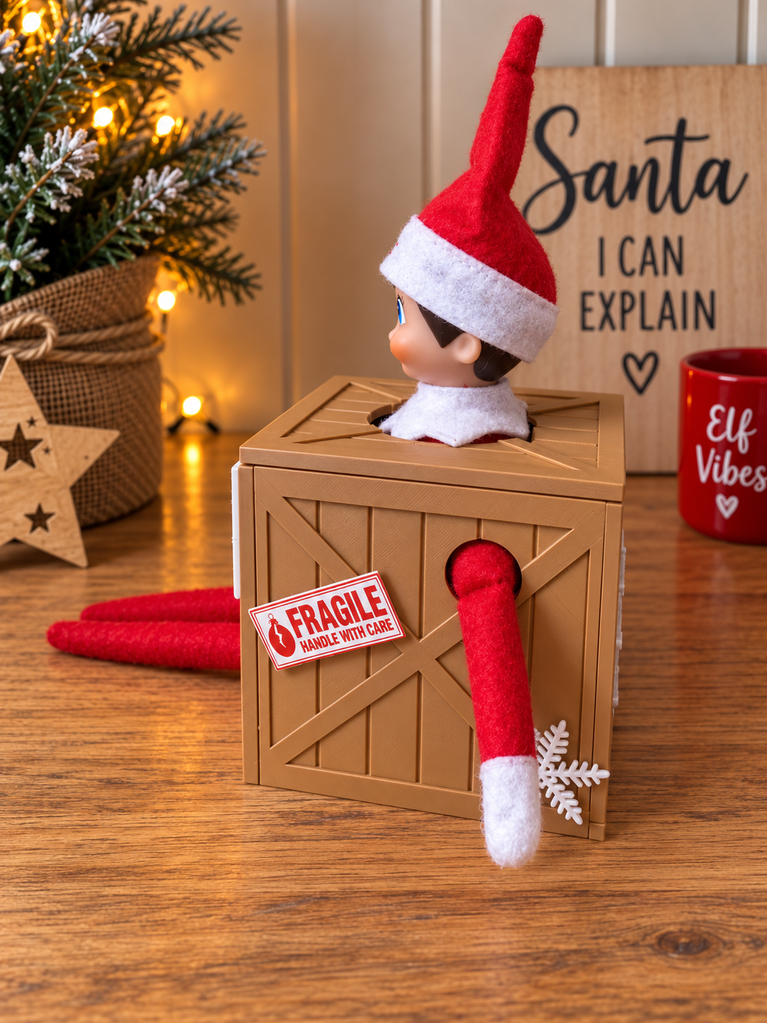 3D Printed Elf Arrival Crate
