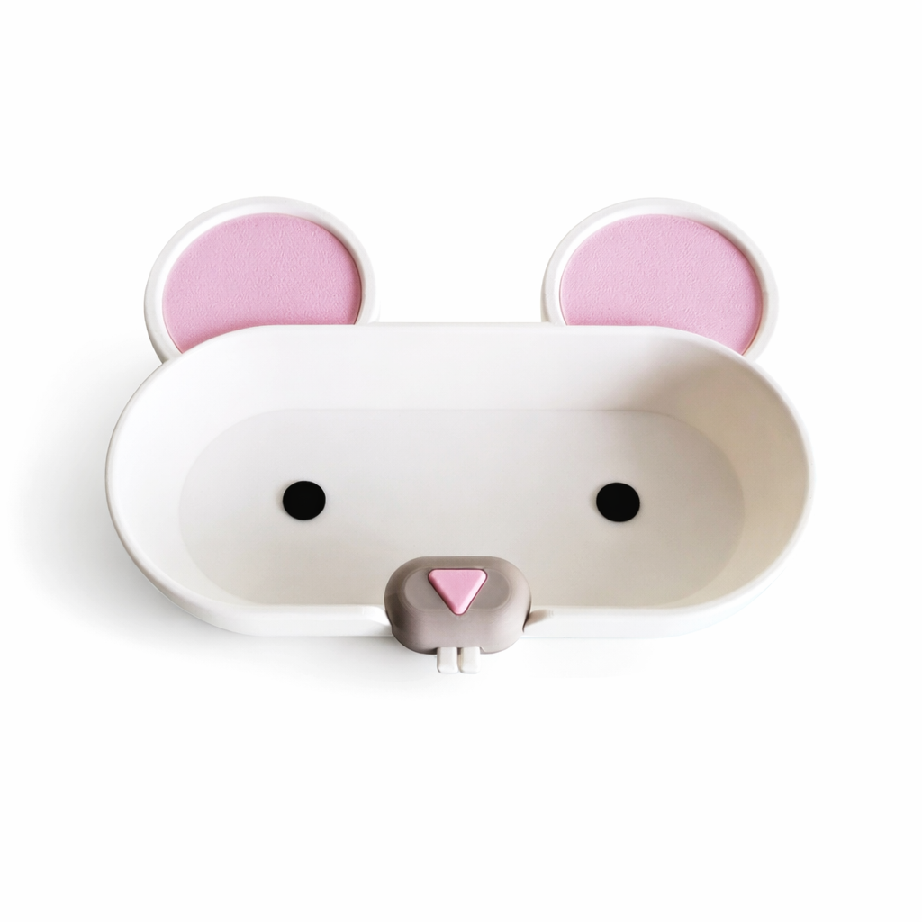 Cute Mouse Glasses Tray - 3D Printed Eyeglasses Holder