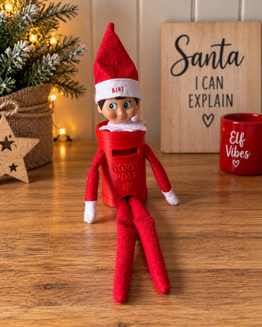 3D Printed Christmas Elf Postbox Prop