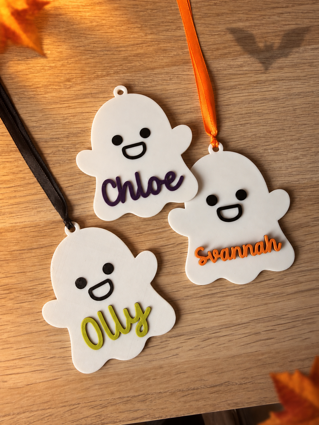 Personalised Boo Basket Tag - Halloween Gift Tag