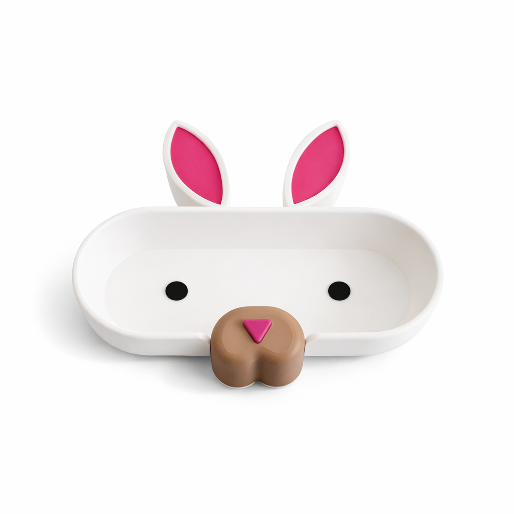 Cute Rabbit Glasses Tray - 3D Printed Eyeglasses Holder