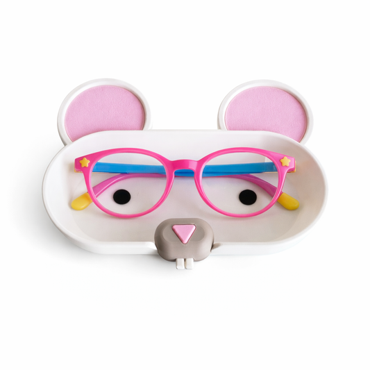 Cute Mouse Glasses Tray - 3D Printed Eyeglasses Holder