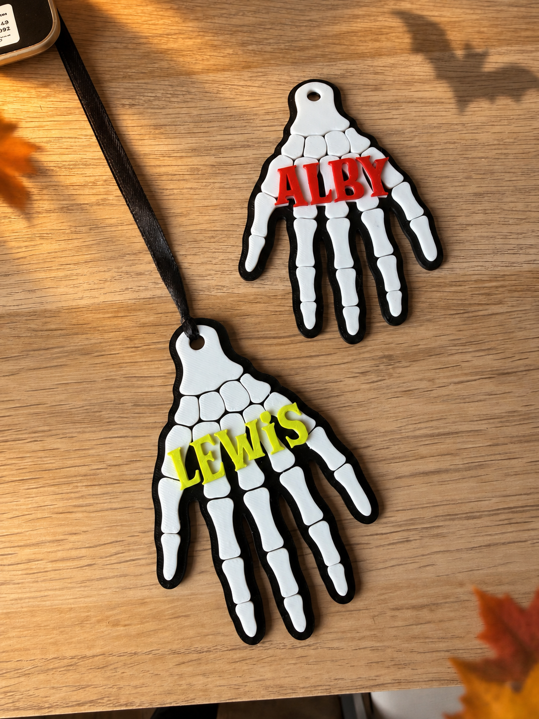 Personalised Boo Basket Tag - Halloween Gift Tag