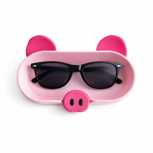Cute Pig Glasses Tray - 3D Printed Eyeglasses Holder