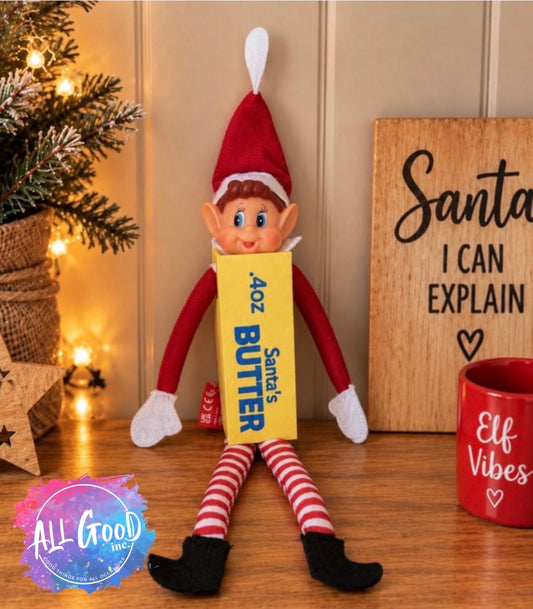 3D Printed Elf - Santas Butter