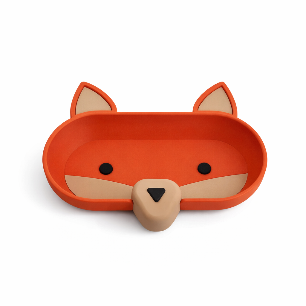 Cute Fox Glasses Tray - 3D Printed Eyeglasses Holder