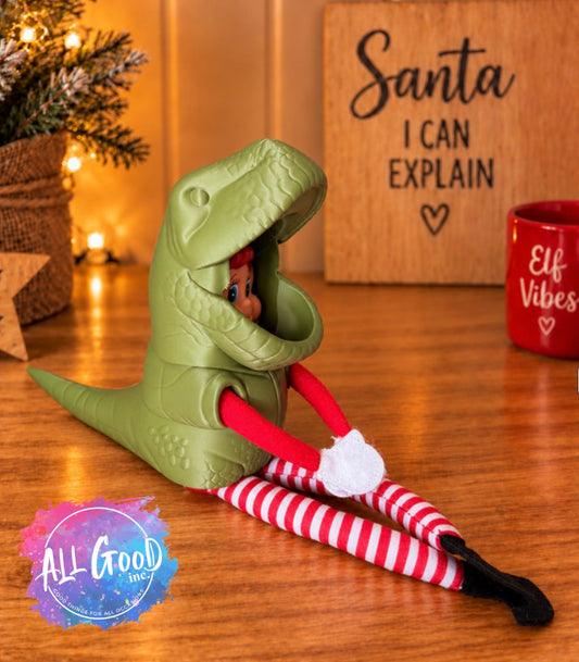 3D Printed Elf Dinosaur Costume