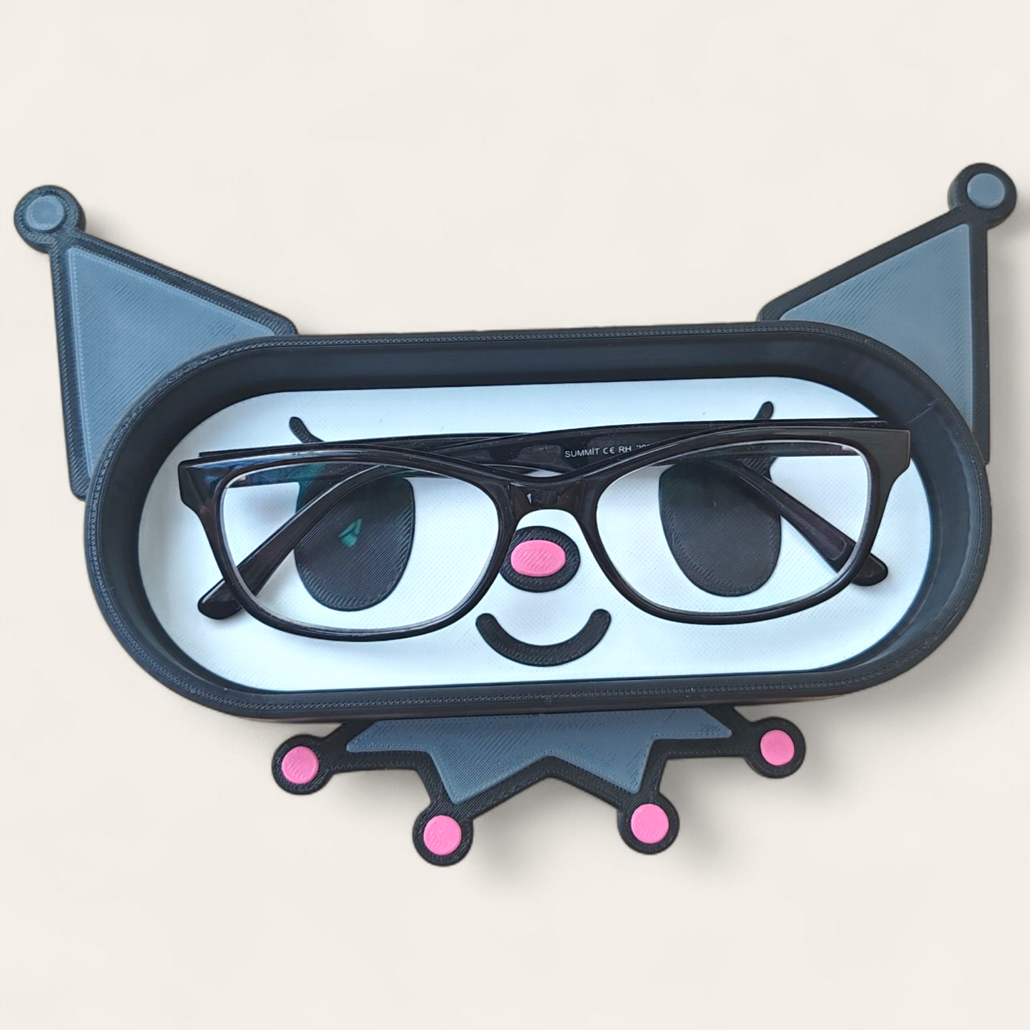 Kuromi Glasses Tray - 3D Printed Eyeglasses Holder