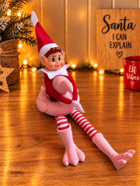 3D Printed Elf Flamingo Costume