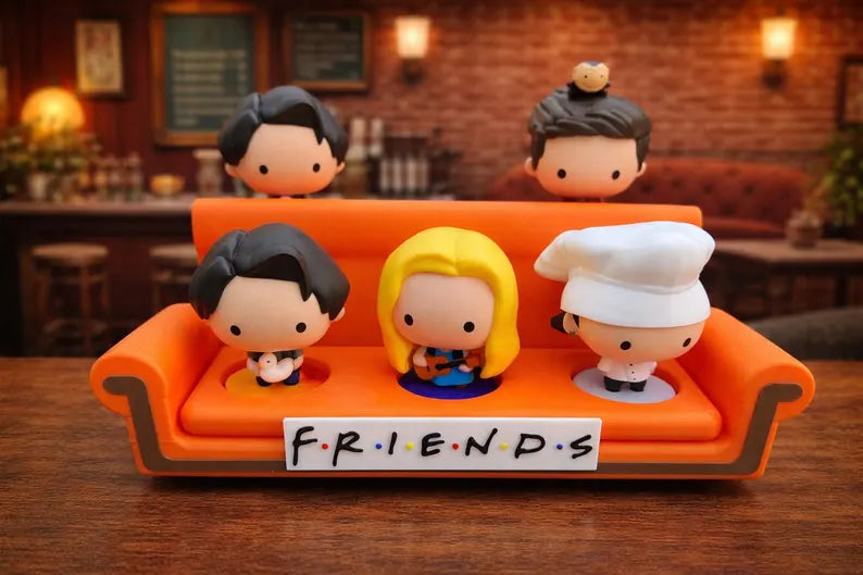 Friends McDonald's Figure Couch