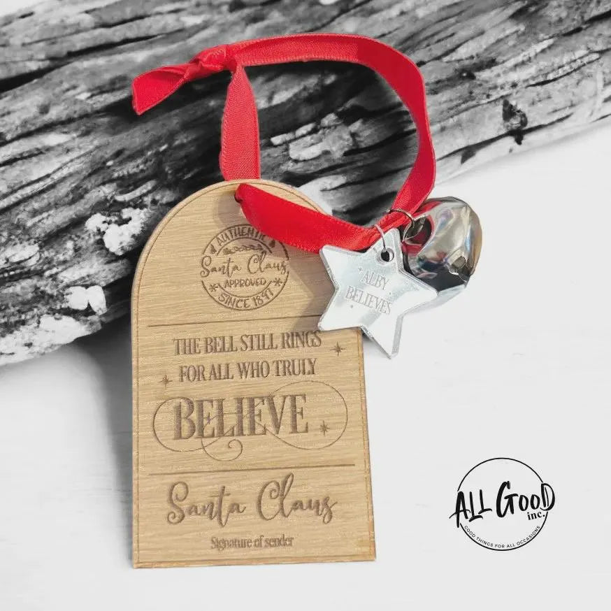 Personalised Polar Express Bell - Magical Christmas Bell