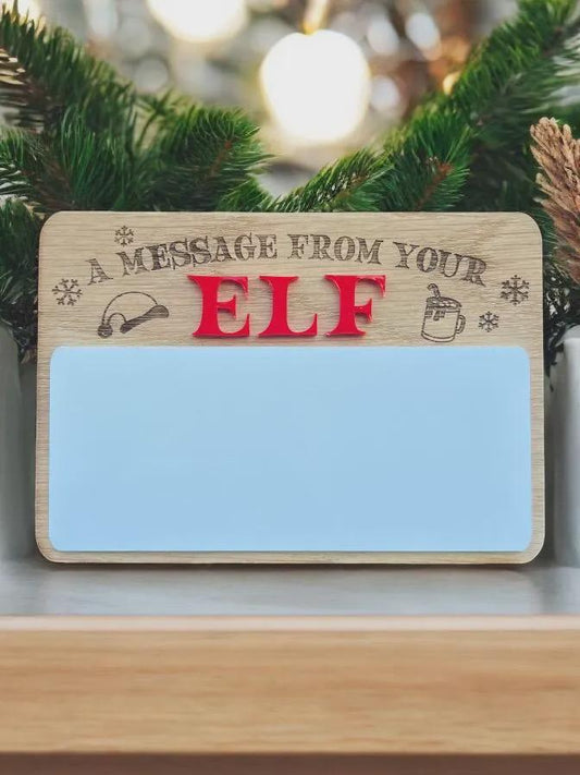 Elf Message Board - Whiteboard