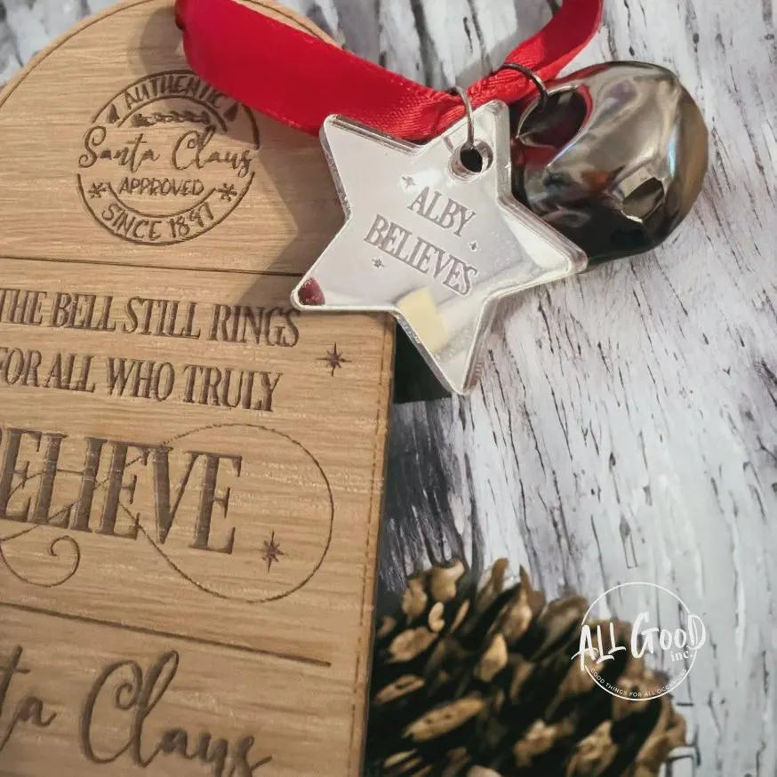 Personalised Polar Express Bell - Magical Christmas Bell